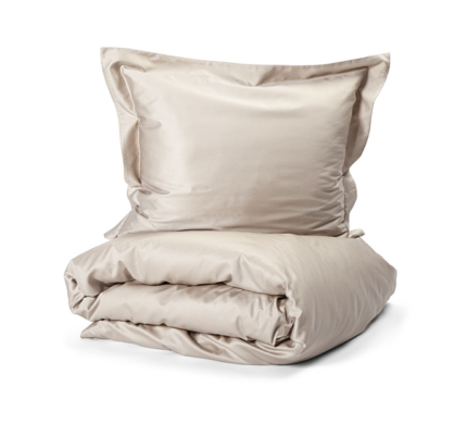 Manchester Påslakanset Satin Sand 400tc