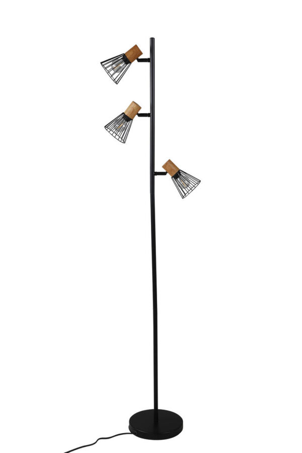 Golvlampa Atticus Svart - Venture Home