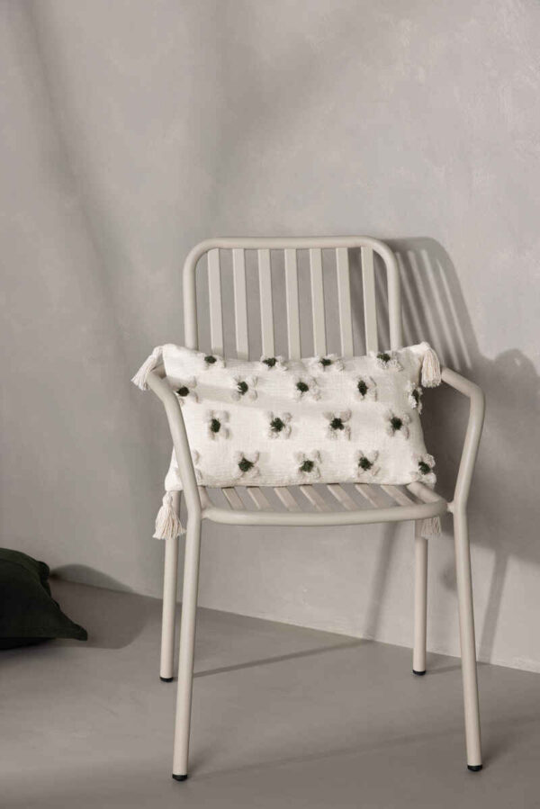 Millie Kuddfodral Polychenille Vit Venture Home