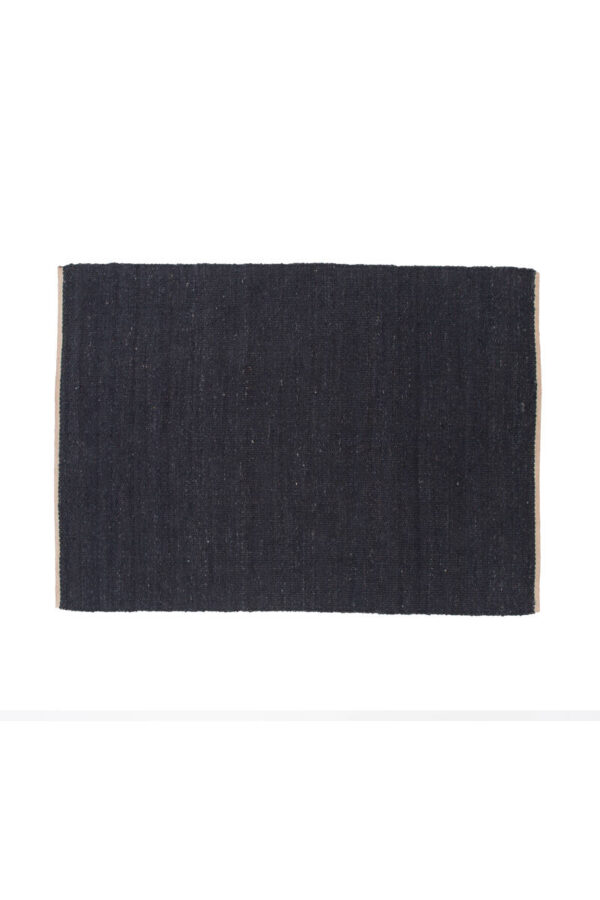 Kali Jute Matta - 170*240 - Svart