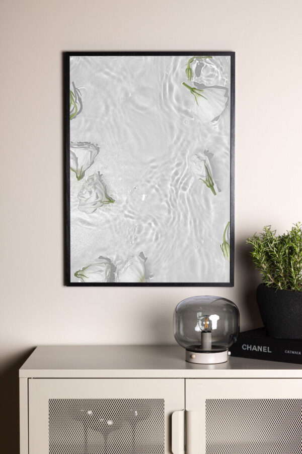 Vit roses 21x30 Poster