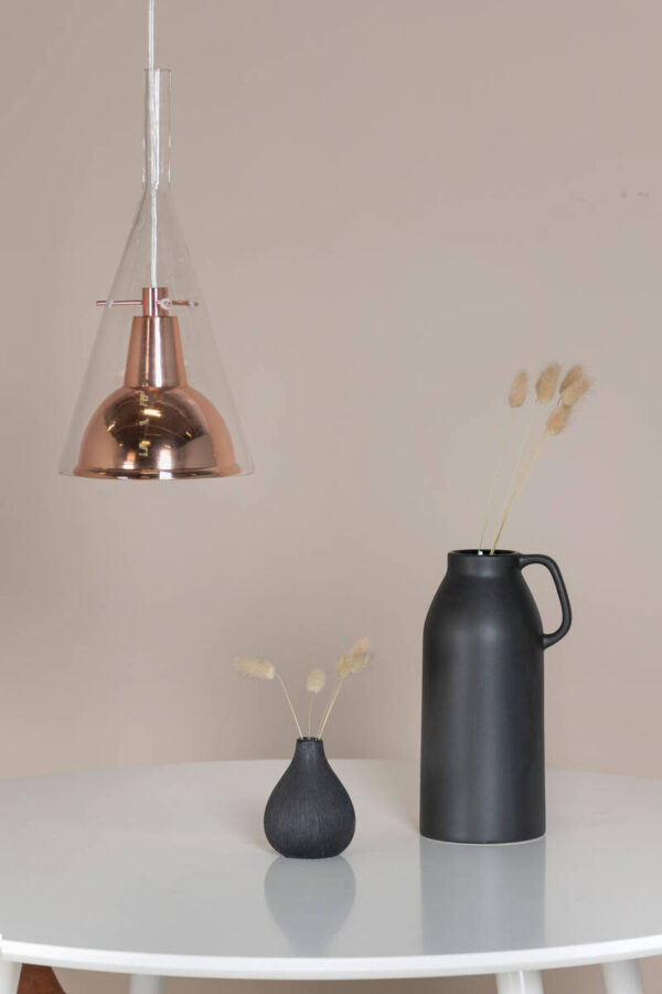 Taklampa Sirius Klart glas koppar stål - Venture Home