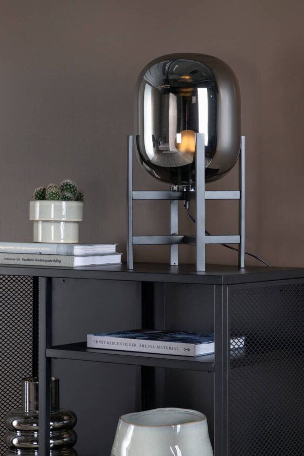 Bordslampa Altair Svart Transparent - Venture Home