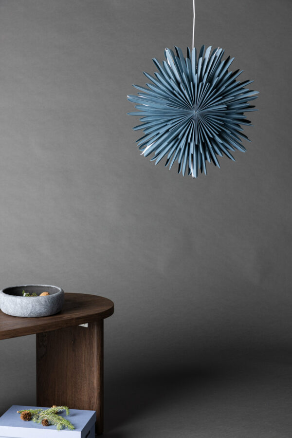 Sälen 46cm Taklampa - Grå/Blå  /  Grå/Blå - Venture Home