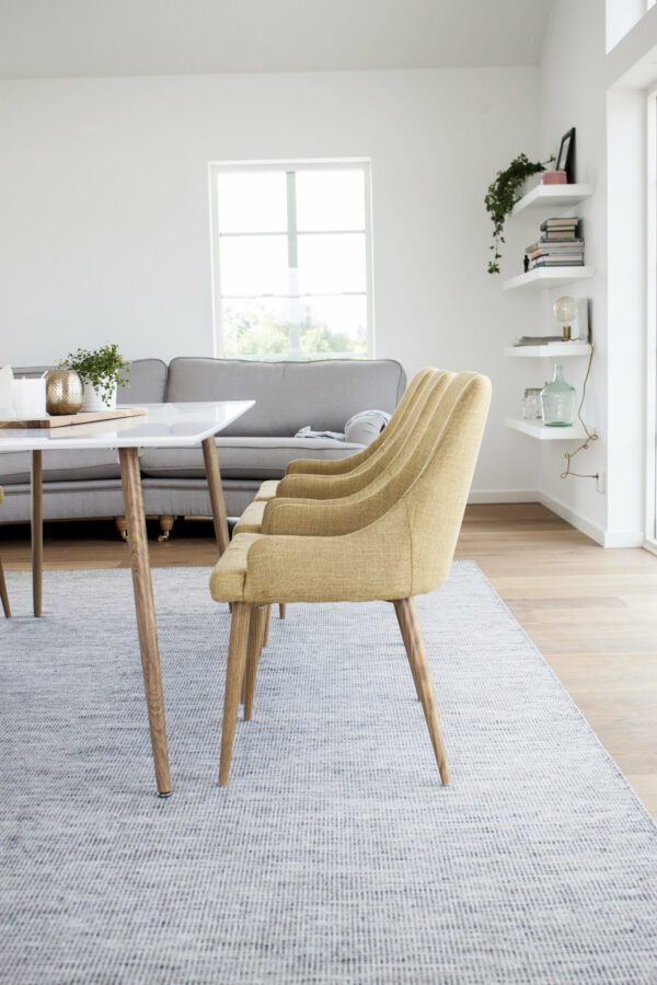 Polar Rektangulär Matgrupp Table: 75x180x90 Chair: 60,5x86x50 - Venture Home