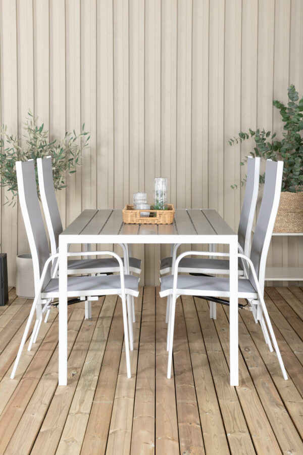 Break Rektangulär Matgrupp Table: 74x150x90 Chair: 65x110x56,5 - Venture Home