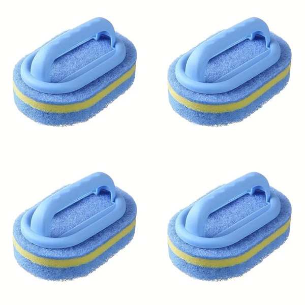 Svamp Radergummi 4-pack  med Handtag Kraftfull skrubb